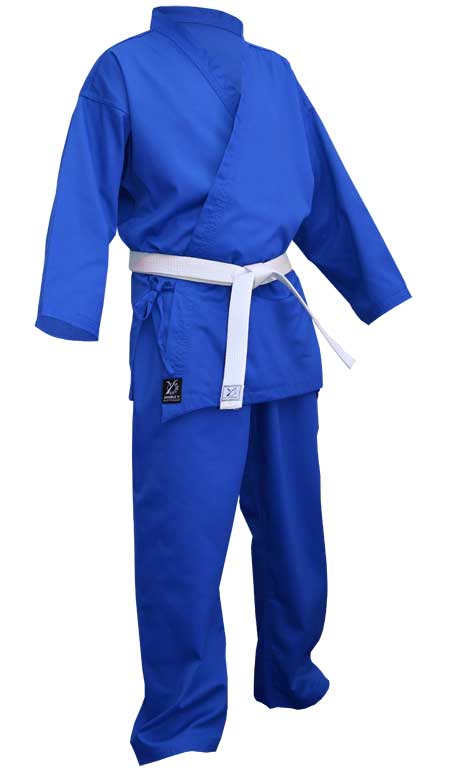 Karate-gi bleu