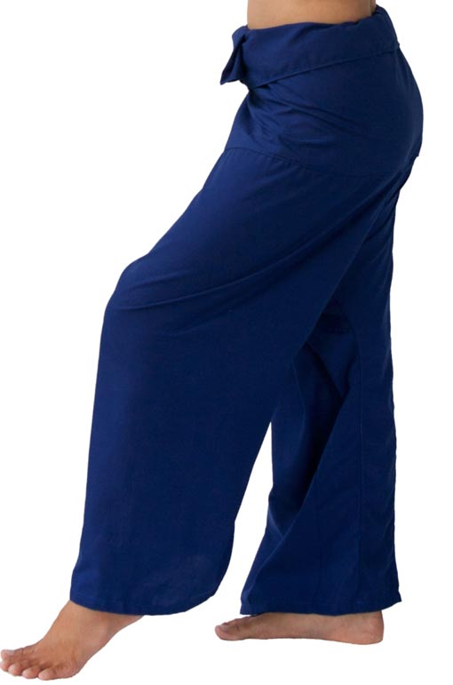 Pantalon Thai Bleu